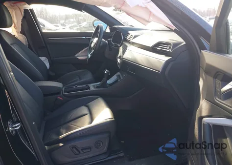 2022 Audi Q3 Premium Plus 40 Tfsi Quattro Tiptronic from USA, damaged, VIN WA1BUCF32N1028667